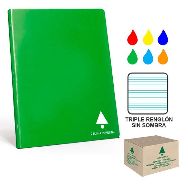 Cuaderno Triple